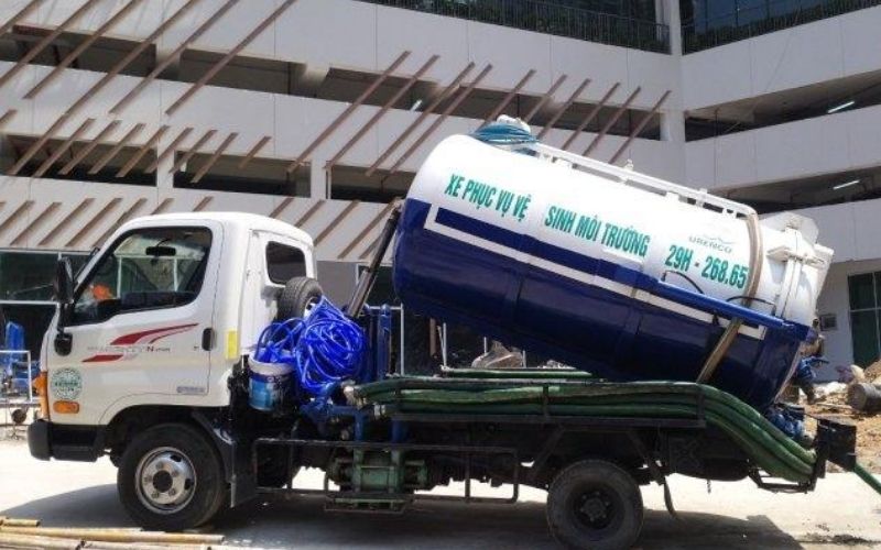 hút hầm cầu chư sê