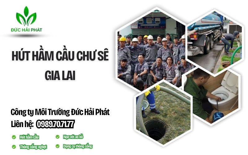 hút hầm cầu chư sê