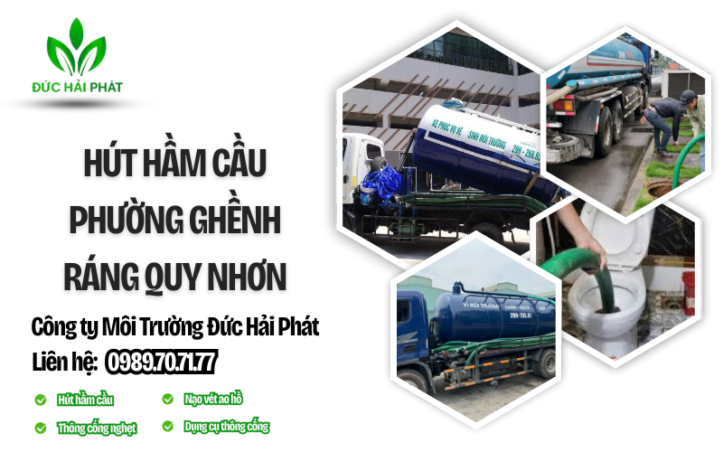 Hút hầm cầu phường Ghềnh Ráng