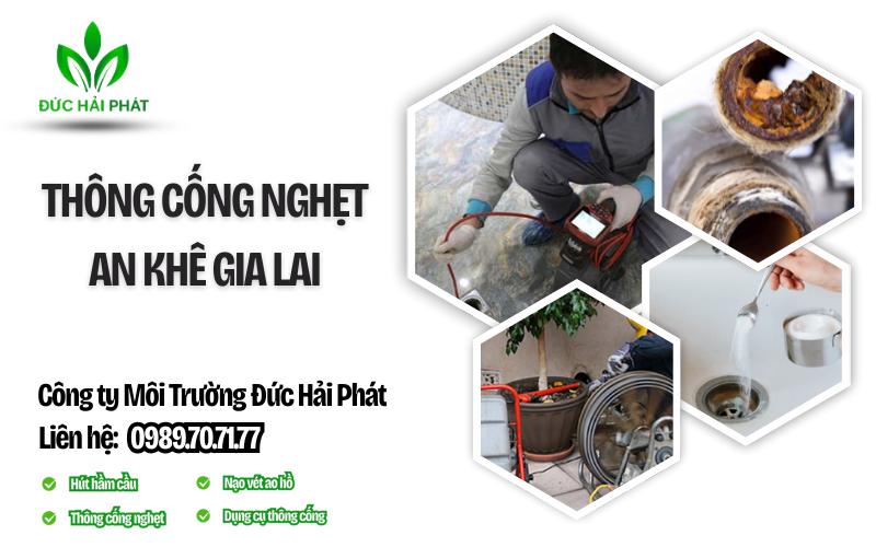 Thông cống nghẹt An Khê