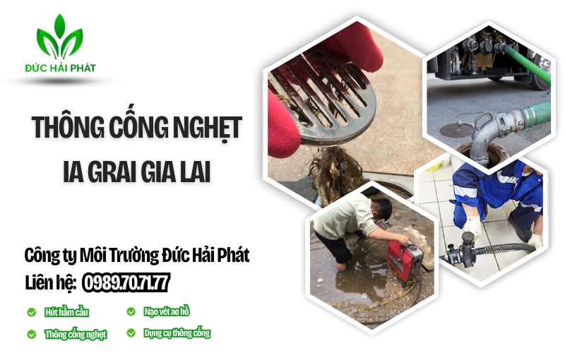 Thông cống nghẹt Ia Grai