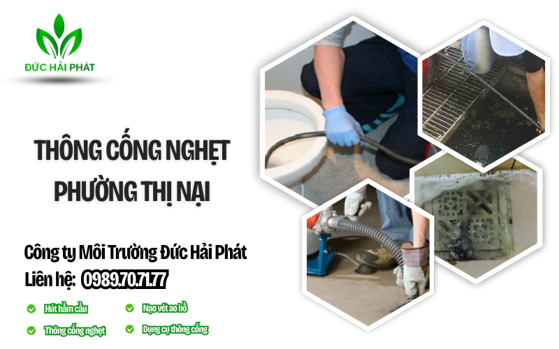thông cống nghẹt phường Thị Nại