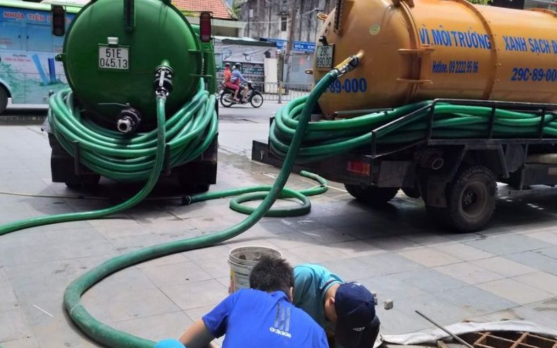 Báo giá hút hầm cầu theo m³