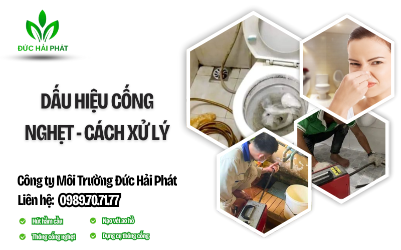 Dấu hiệu cống nghẹt