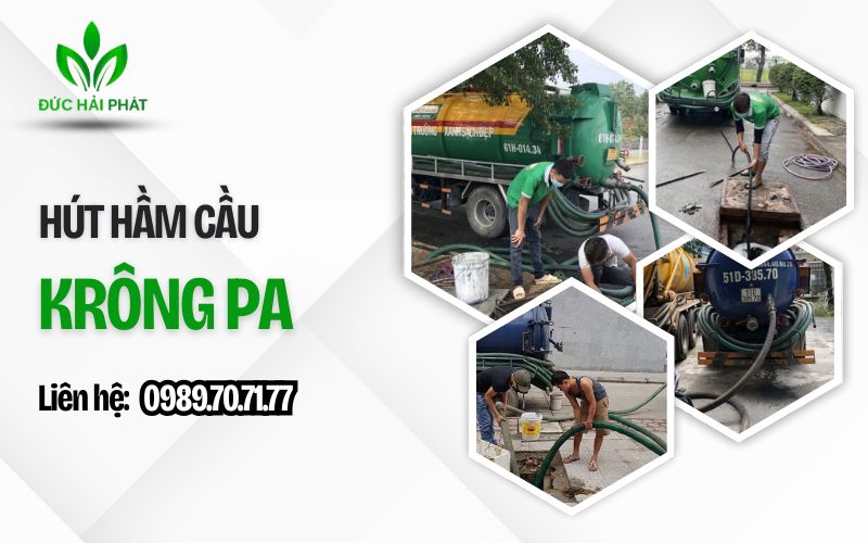 Hút hầm cầu Krông Pa