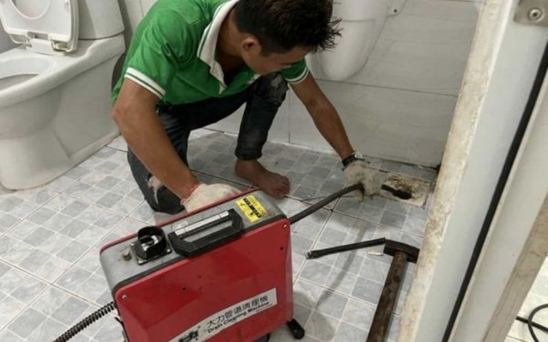 thông cống nghẹt gia lai